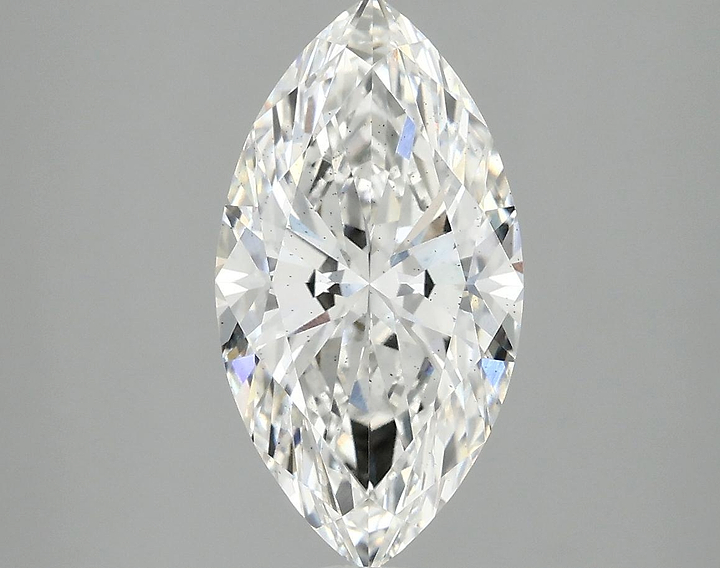 2.53 Carat Marquise Shaped Excellent Cut VS2 IGI Certified Lab Grown Diamond