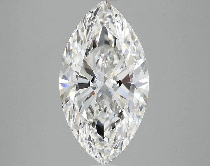 3.1 Carat Marquise Shaped Excellent Cut VVS2 IGI Certified Lab Grown Diamond