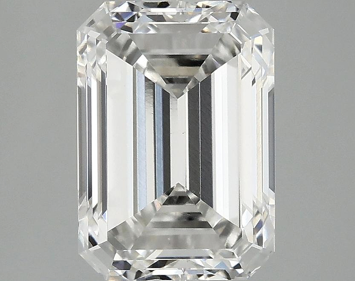 2.98 Carat Emerald Shaped Ideal Cut VS1 IGI Certified Lab Grown Diamond