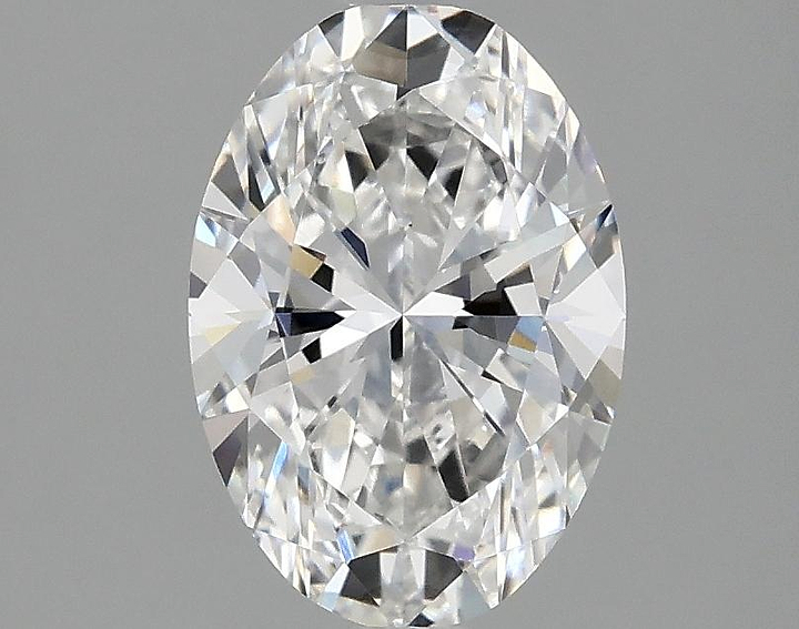 1.5 Carat Oval Shaped Ideal Cut VS1 IGI Certified Lab Grown Diamond