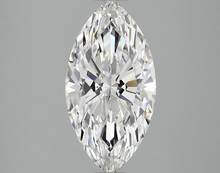 2.1 Carat Marquise Shaped Ideal Cut VS1 IGI Certified Lab Grown Diamond