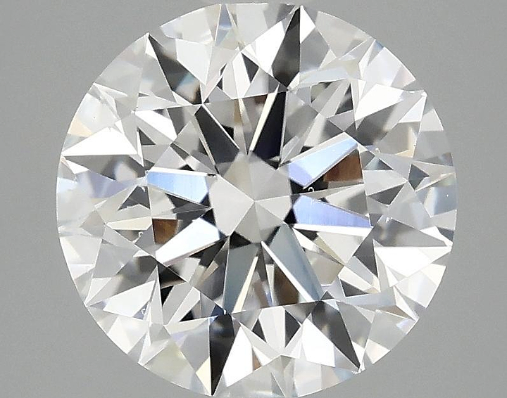 3.04 Carat Round Shaped Ideal Cut VS2 IGI Certified Lab Grown Diamond