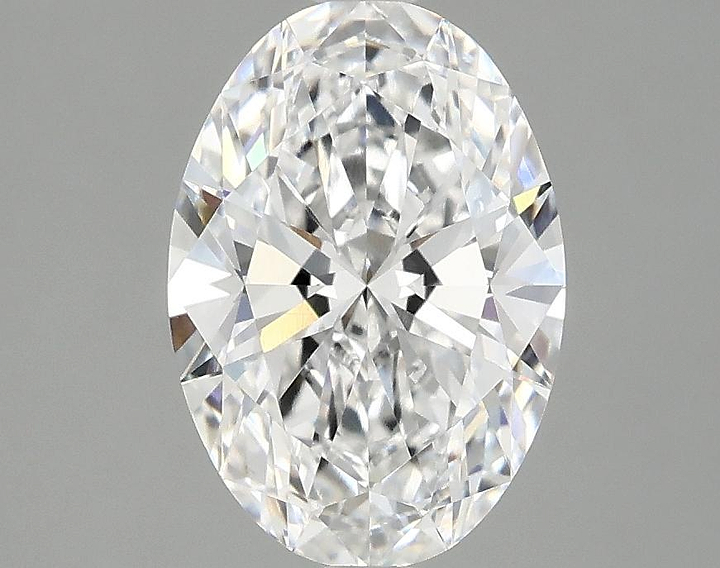 2.01 Carat Oval Shaped Ideal Cut VVS2 IGI Certified Lab Grown Diamond
