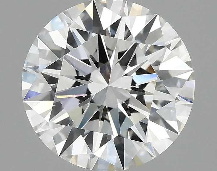2.07 Carat Round Shaped Ideal Cut VS1 IGI Certified Lab Grown Diamond