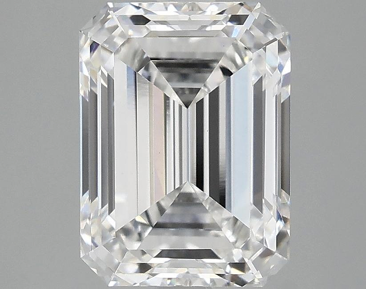 2.98 Carat Emerald Shaped Excellent Cut VS1 IGI Certified Lab Grown Diamond