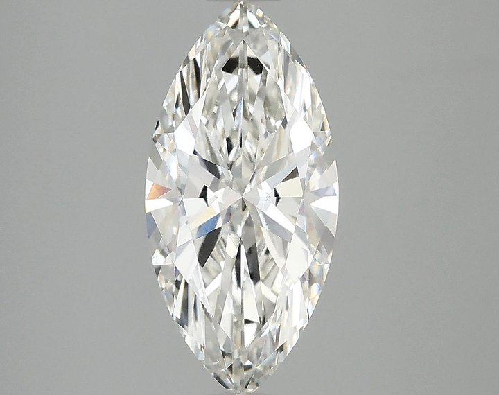 2.0 Carat Marquise Shaped Excellent Cut VVS2 IGI Certified Lab Grown Diamond