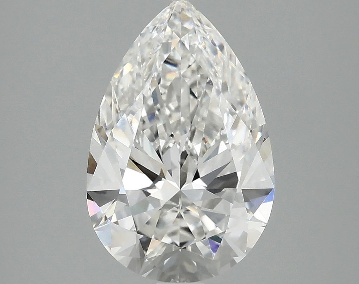 2.42 Carat Pear Shaped Excellent Cut VVS2 IGI Certified Lab Grown Diamond
