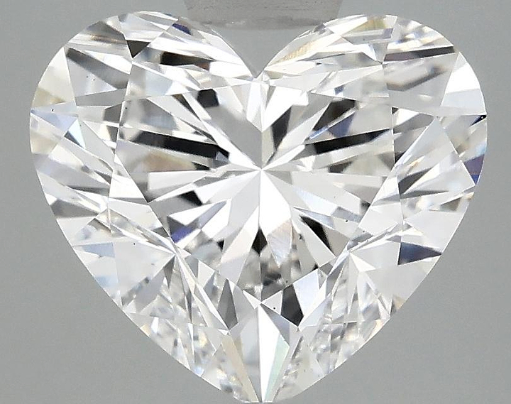 3.83 Carat Heart Shaped Ideal Cut VS1 IGI Certified Lab Grown Diamond