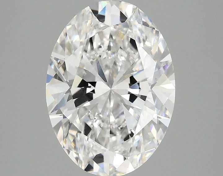 3.07 Carat Oval Shaped Excellent Cut VVS2 IGI Certified Lab Grown Diamond