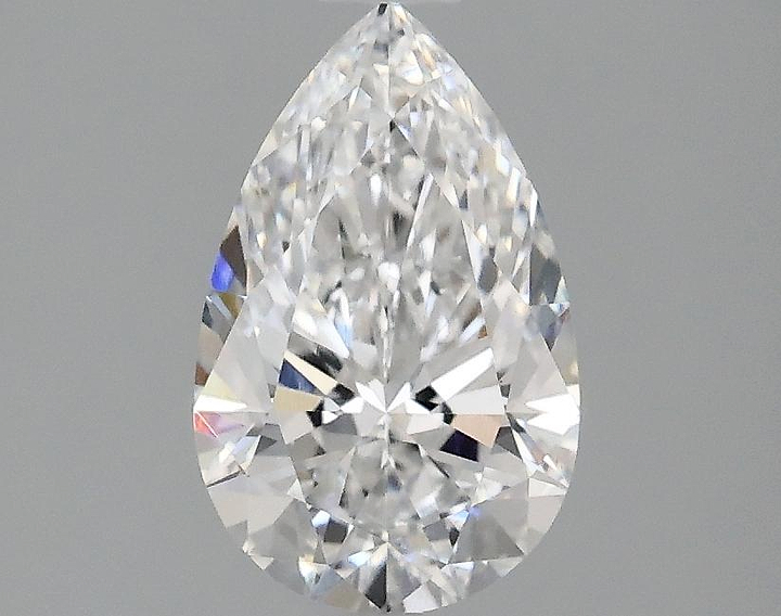 1.29 Carat Pear Shaped Ideal Cut VVS2 IGI Certified Lab Grown Diamond