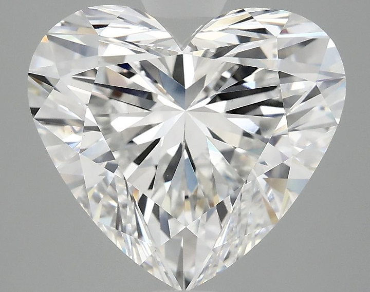 4.86 Carat Heart Shaped Ideal Cut VS1 IGI Certified Lab Grown Diamond
