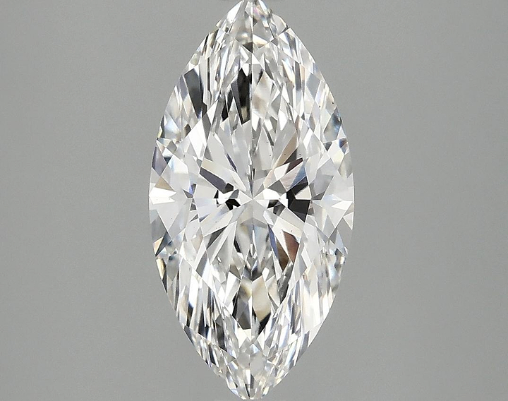 2.01 Carat Marquise Shaped Ideal Cut VS1 IGI Certified Lab Grown Diamond