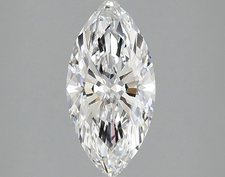 1.47 Carat Marquise Shaped Excellent Cut VVS2 IGI Certified Lab Grown Diamond
