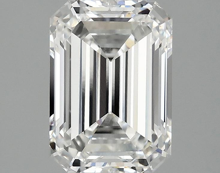 2.08 Carat Emerald Shaped Ideal Cut VS1 IGI Certified Lab Grown Diamond