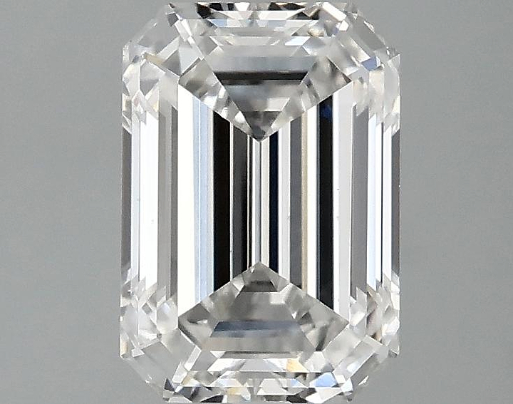 1.98 Carat Emerald Shaped Ideal Cut VS1 IGI Certified Lab Grown Diamond
