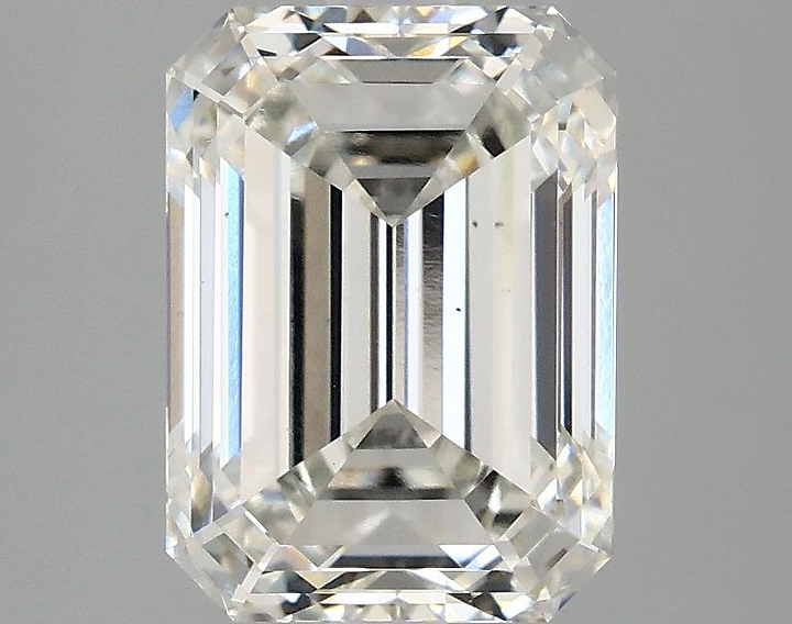 3.04 Carat Emerald Shaped Excellent Cut VS2 IGI Certified Lab Grown Diamond