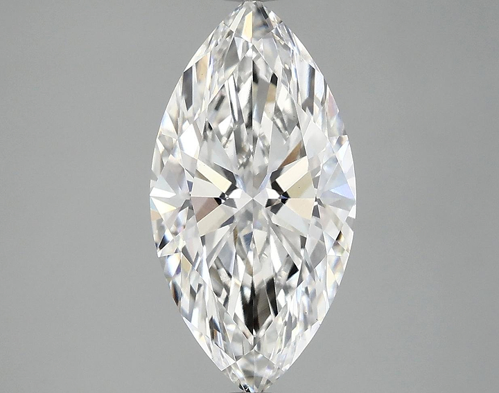 3.06 Carat Marquise Shaped Ideal Cut VS1 IGI Certified Lab Grown Diamond