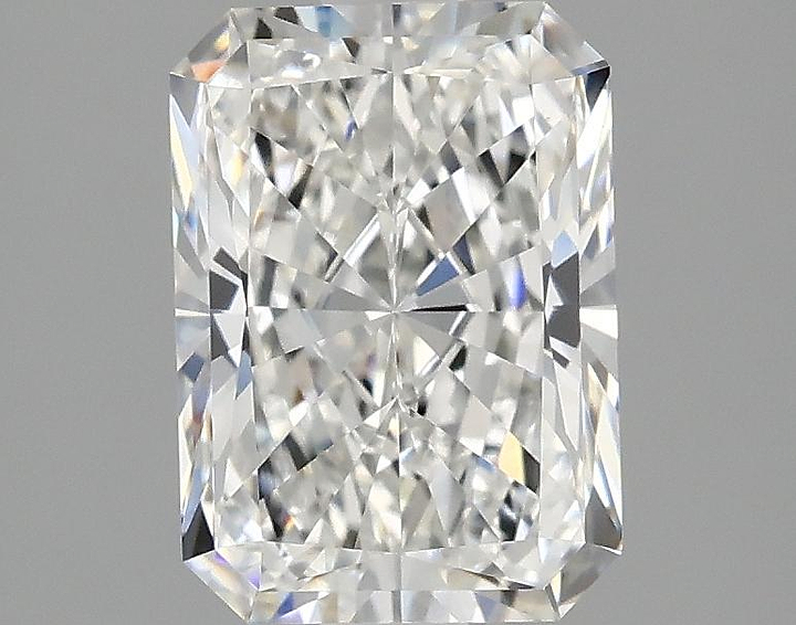 2.1 Carat Radiant Shaped Ideal Cut VVS2 IGI Certified Lab Grown Diamond