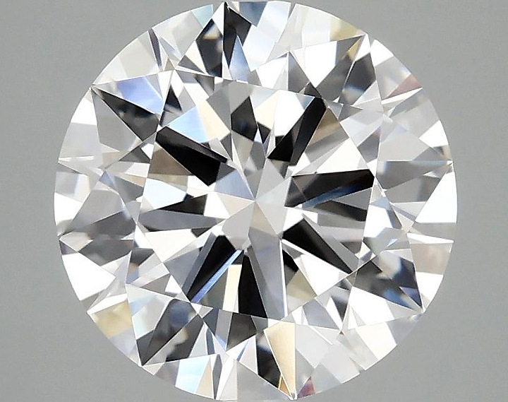 2.94 Carat Round Shaped Excellent Cut VVS2 IGI Certified Lab Grown Diamond