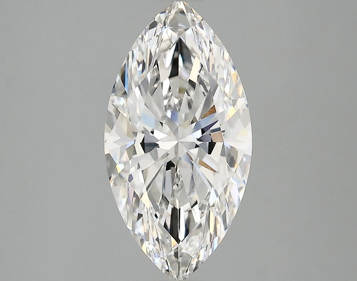 1.97 Carat Marquise Shaped Ideal Cut VVS2 IGI Certified Lab Grown Diamond