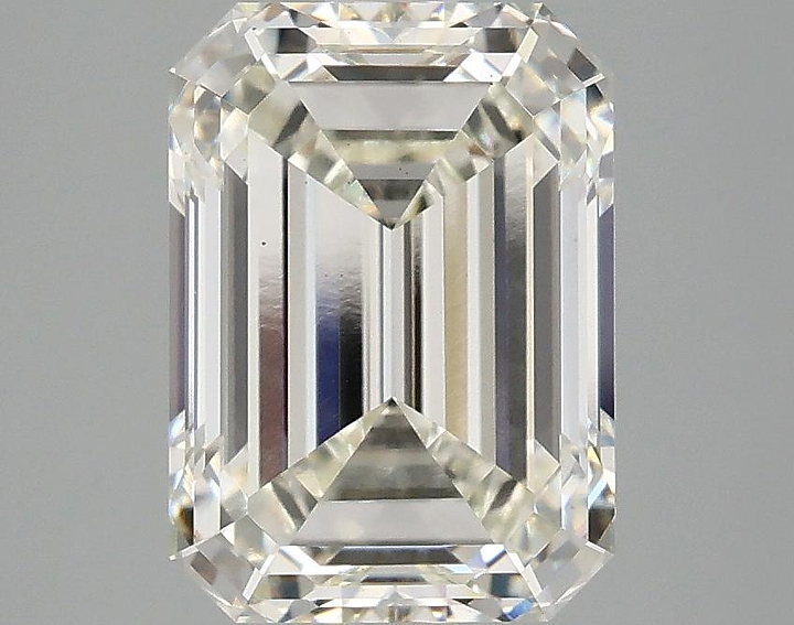 3.08 Carat Emerald Shaped Excellent Cut VS1 IGI Certified Lab Grown Diamond