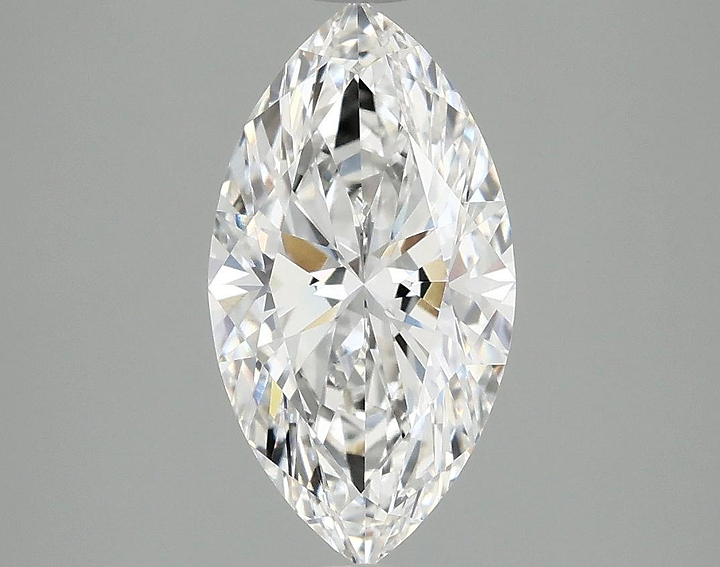 2.14 Carat Marquise Shaped Excellent Cut VVS2 IGI Certified Lab Grown Diamond