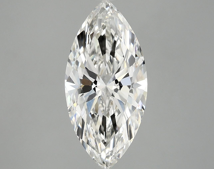 3.01 Carat Marquise Shaped Excellent Cut VVS2 IGI Certified Lab Grown Diamond