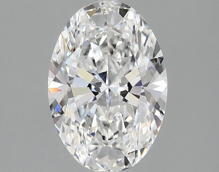 1.56 Carat Oval Shaped Ideal Cut VVS2 IGI Certified Lab Grown Diamond