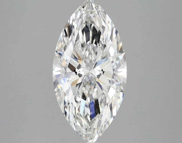 2.44 Carat Marquise Shaped Ideal Cut VS1 IGI Certified Lab Grown Diamond