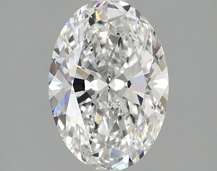 1.54 Carat Oval Shaped Ideal Cut VS1 IGI Certified Lab Grown Diamond