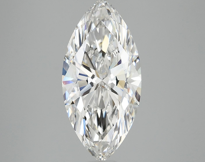 3.04 Carat Marquise Shaped Excellent Cut VVS2 IGI Certified Lab Grown Diamond