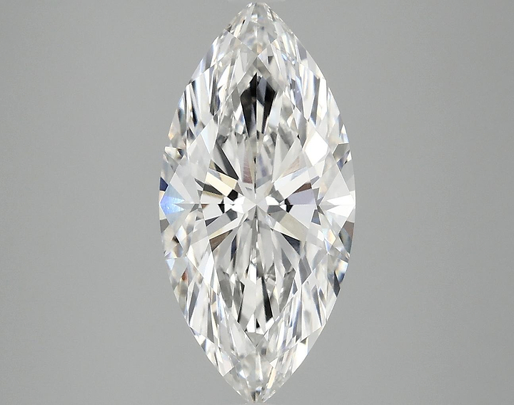 3.04 Carat Marquise Shaped Excellent Cut VS1 IGI Certified Lab Grown Diamond