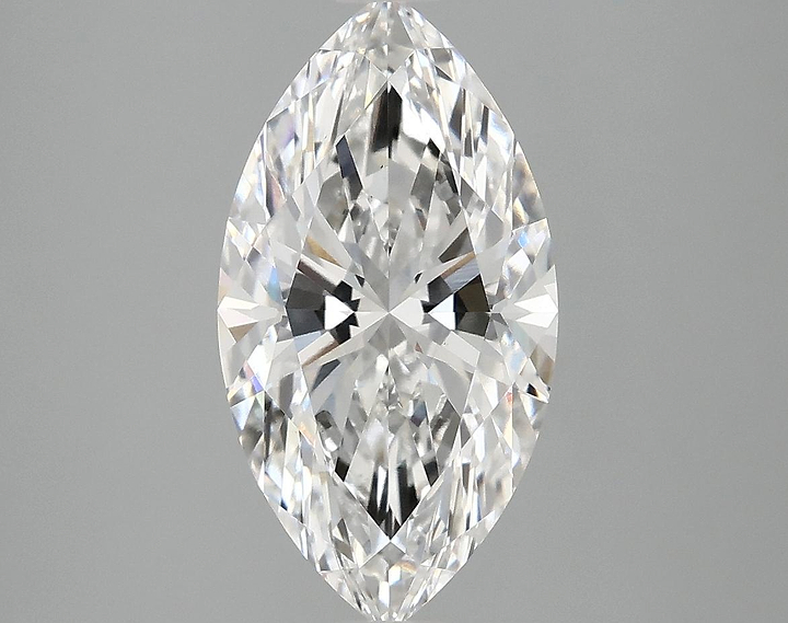 3.04 Carat Marquise Shaped Excellent Cut VS1 IGI Certified Lab Grown Diamond