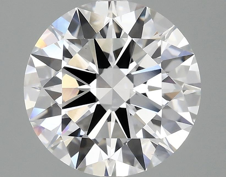 2.92 Carat Round Shaped Excellent Cut VVS2 IGI Certified Lab Grown Diamond