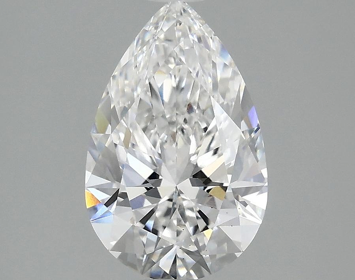 1.82 Carat Pear Shaped Ideal Cut VS2 IGI Certified Lab Grown Diamond