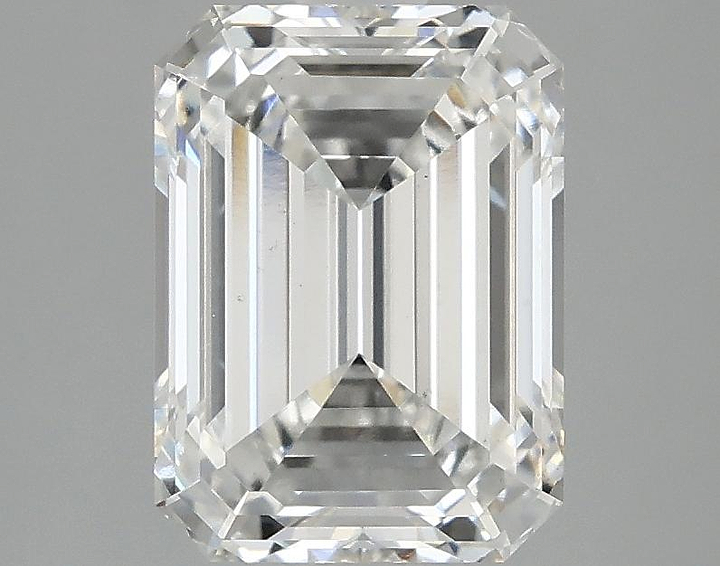 2.59 Carat Emerald Shaped Excellent Cut VS1 IGI Certified Lab Grown Diamond
