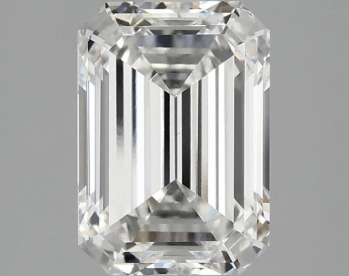 2.59 Carat Emerald Shaped Ideal Cut VS1 IGI Certified Lab Grown Diamond