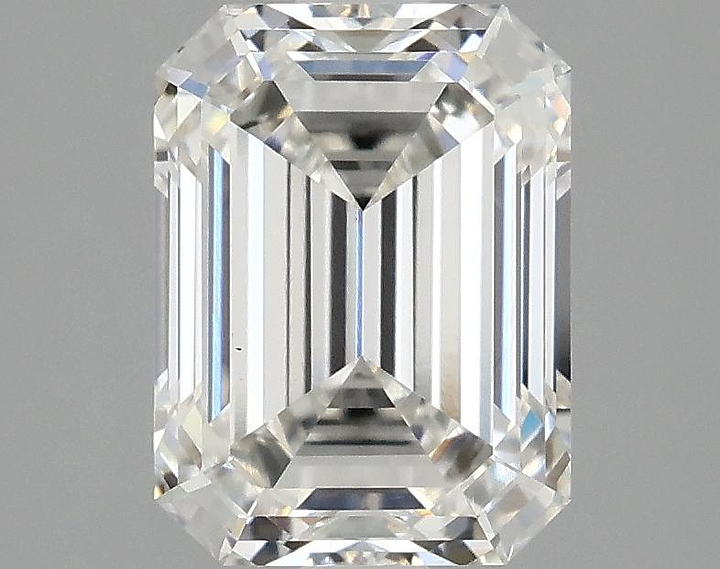 2.55 Carat Emerald Shaped Excellent Cut VS1 IGI Certified Lab Grown Diamond