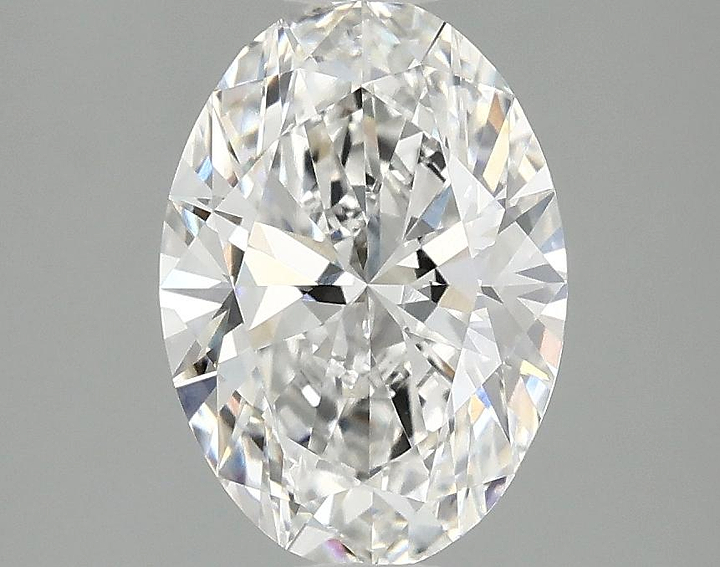 2.07 Carat Oval Shaped Ideal Cut VVS2 IGI Certified Lab Grown Diamond