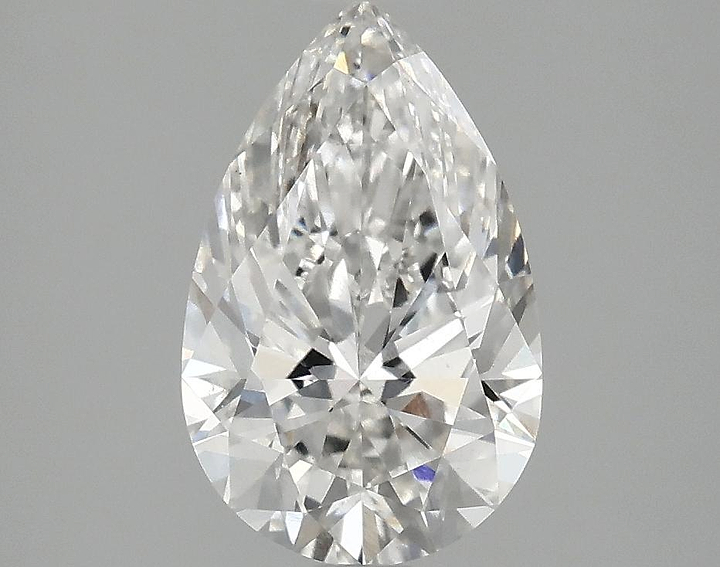 2.01 Carat Pear Shaped Ideal Cut VS2 IGI Certified Lab Grown Diamond