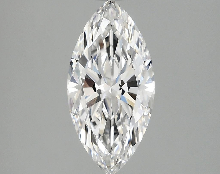 1.57 Carat Marquise Shaped Ideal Cut VVS2 IGI Certified Lab Grown Diamond