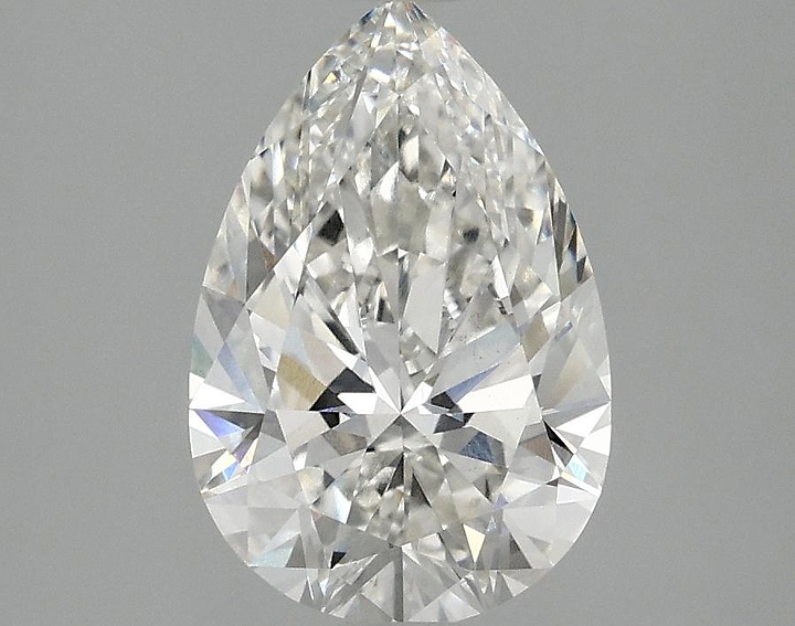 2.01 Carat Pear Shaped Excellent Cut VS1 IGI Certified Lab Grown Diamond