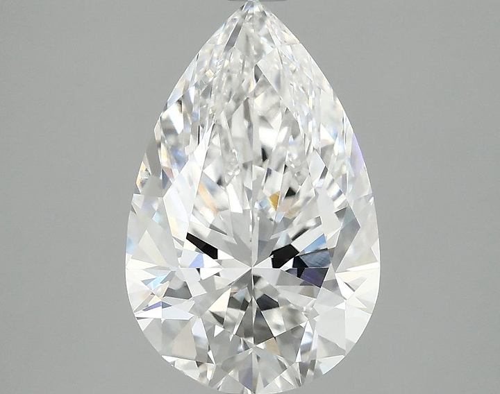 2.87 Carat Pear Shaped Ideal Cut VS2 IGI Certified Lab Grown Diamond