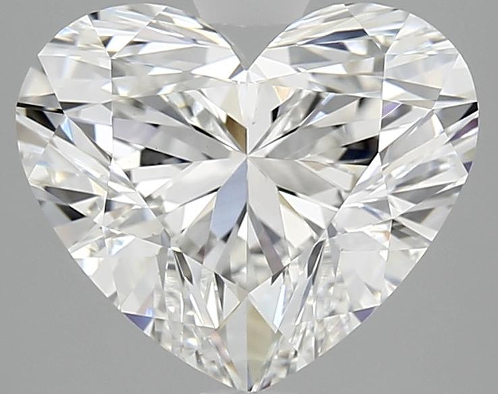 4.18 Carat Heart Shaped Excellent Cut VVS2 IGI Certified Lab Grown Diamond