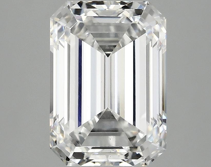 3.01 Carat Emerald Shaped Ideal Cut VS2 IGI Certified Lab Grown Diamond