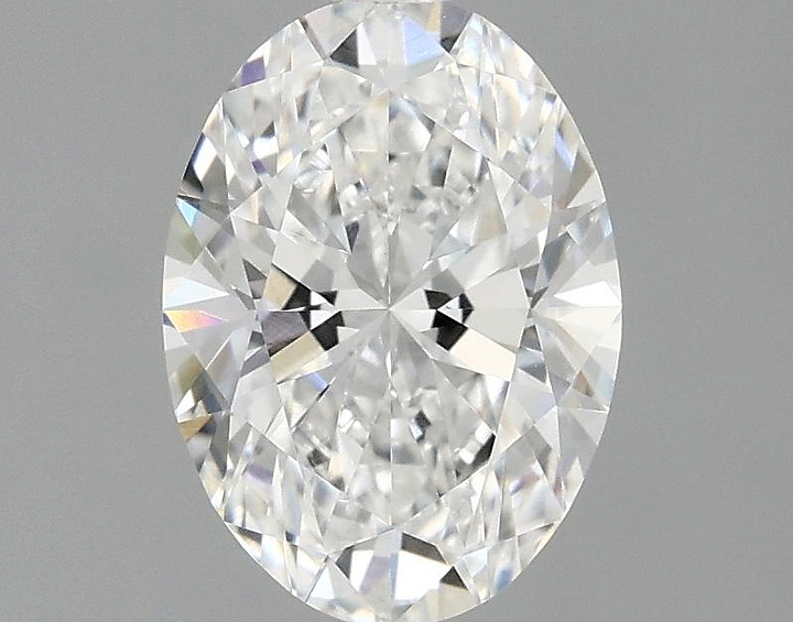 1.08 Carat Oval Shaped Ideal Cut VVS2 IGI Certified Lab Grown Diamond