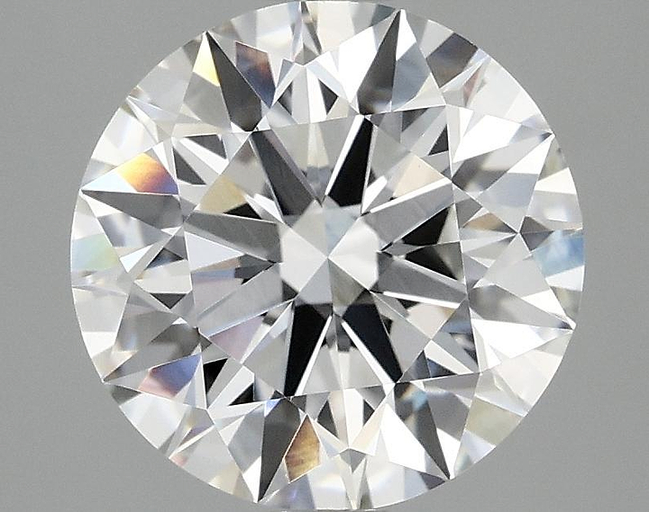 3.09 Carat Round Shaped Ideal Cut VVS2 IGI Certified Lab Grown Diamond