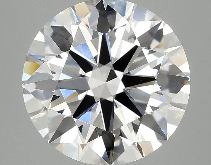 3.01 Carat Round Shaped Ideal Cut VVS2 IGI Certified Lab Grown Diamond