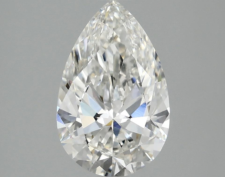 2.01 Carat Pear Shaped Ideal Cut VVS2 IGI Certified Lab Grown Diamond