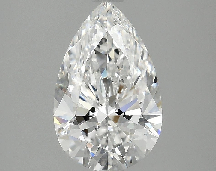 2.02 Carat Pear Shaped Ideal Cut VVS2 IGI Certified Lab Grown Diamond